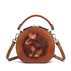 Women's Handbag Leather Bag Women's High-End Sense Niche Shoulder Bag